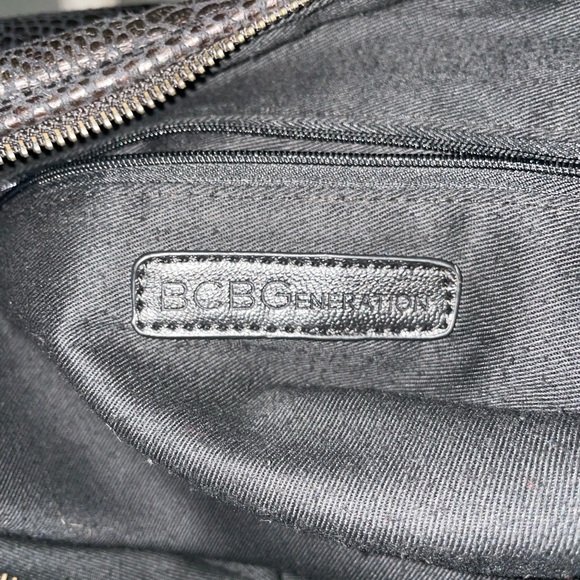 BCBG Snakeskin Leather Purse - Picture 5 of 5